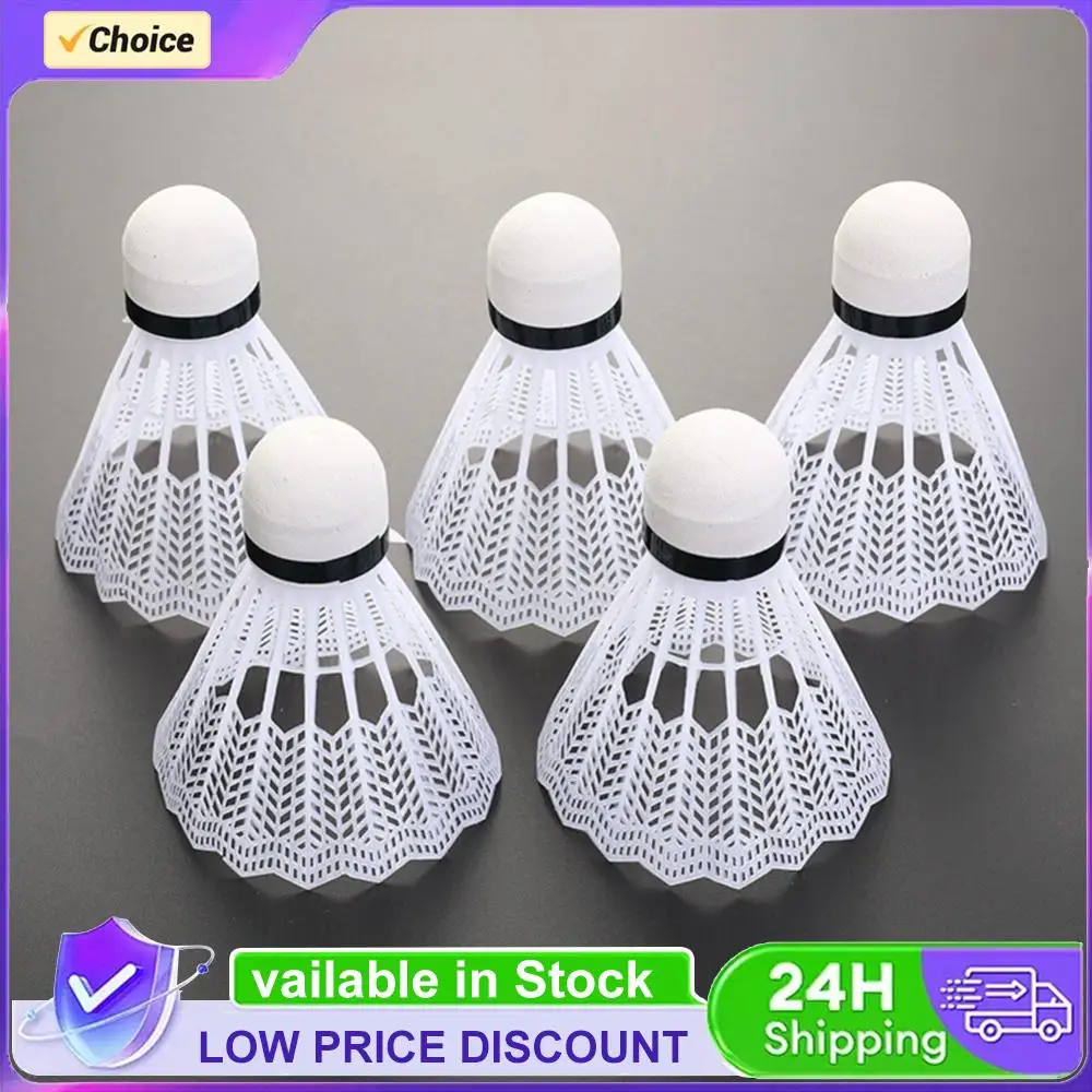 

12pcs Plastic Badminton Shuttlecock Lightweight Badminton for Hitting Practice Portable Badminton for Practice Outdoor Supplies