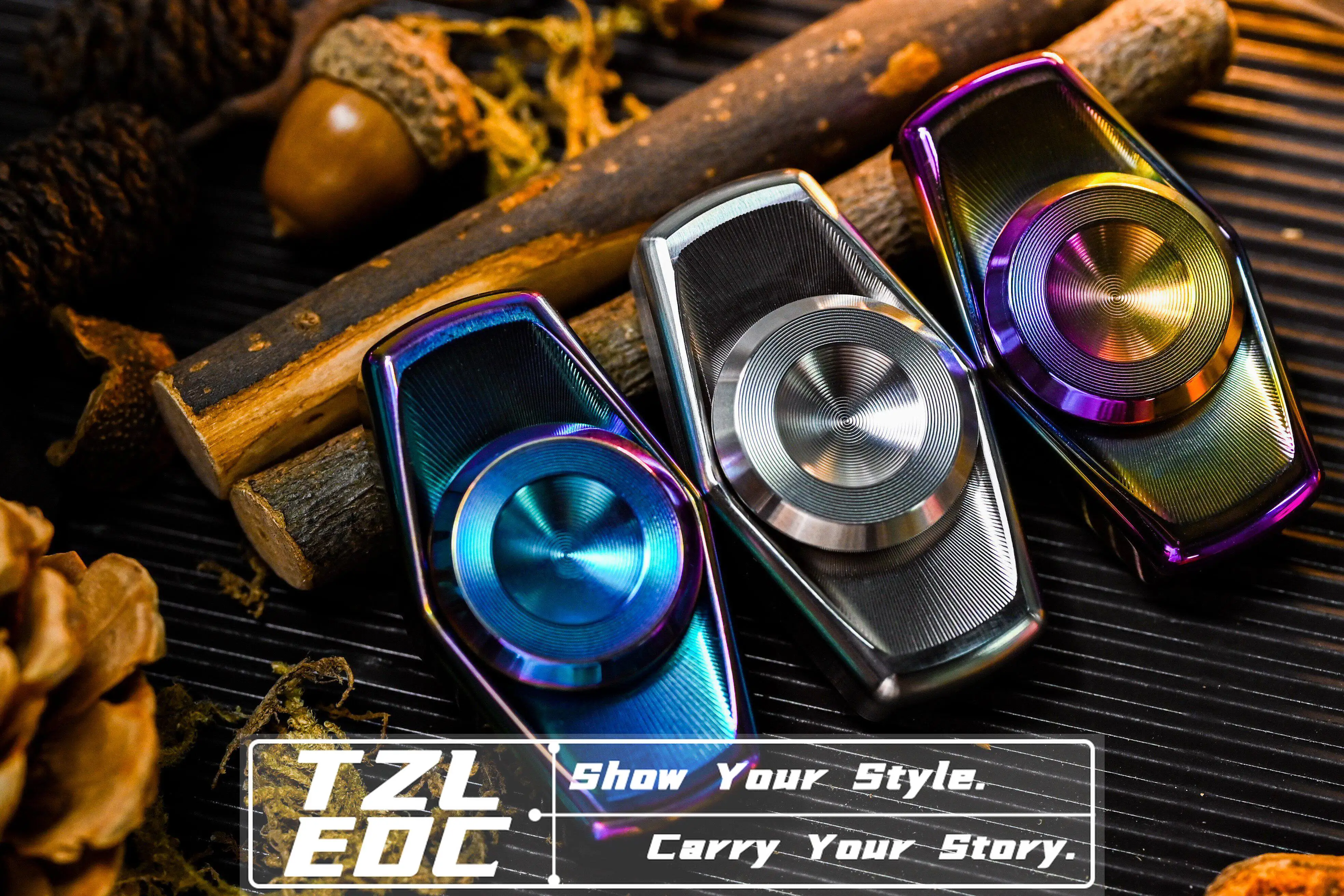 EDC Finger spinners, metal trend toys, stress-relieving toys, EDC Relieve stress