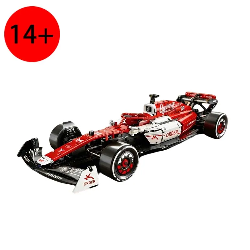 

Конструктор MOC «Супер-гоночный автомобиль» 1:8, 1770 деталей, коллекционный набор для сборки, развивающая игрушка-подарок для детей и взрослых