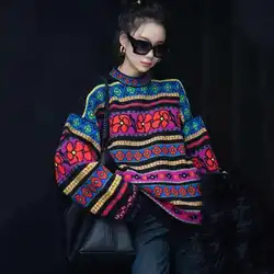 Knitted Sweater with Pullover Women's Autumn and Winter Outfitsnew Hot Items Thick and Lazy Bottom Women's Shirt Sweaters