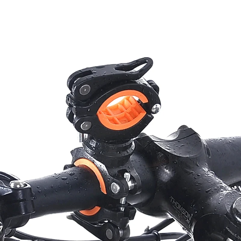Handlebar Rack Bicycle Motorcycle Flashlight Headlight Holder Fixing Bracket Car Clip Motorcycle Outdoor Equipment Accessories