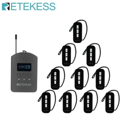 RETEKESS TT111 TT112 TT113 Wireless Tour Guide System Long Transmitter Distance For Excursion Church Translation Museum Factory