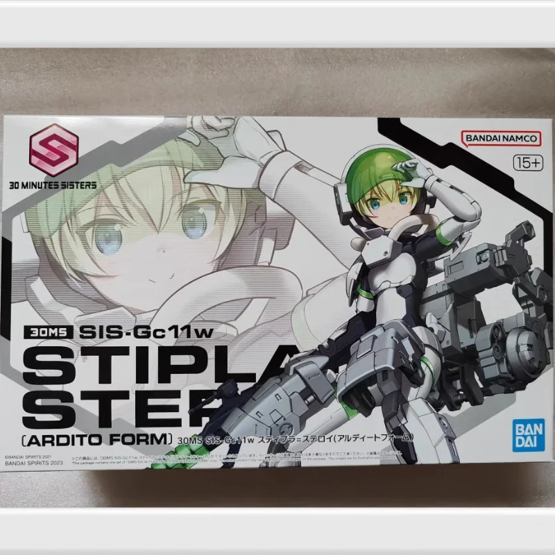 In Stock Bandai Gundam Model Kit 30 MINUTES SISTERS SIS-Gc11w Stipla Steroy Action Figure Collectible Toys Gift for Boys