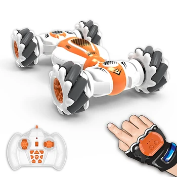 2.4GHz 1:8 Mini RC Stunt Car 4WD Watch Gesture Sensor Drift Car Remote Control Climbing Car for Boys Girls Christmas Gifts