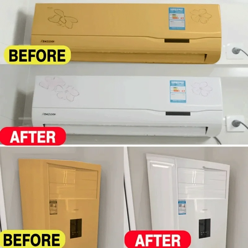 NEW Air Conditioner Plastic Shell Yellow Remover - Refrigerator Panel Yellow Removal Liquid, Oxidation and Yellowing Renewal Age