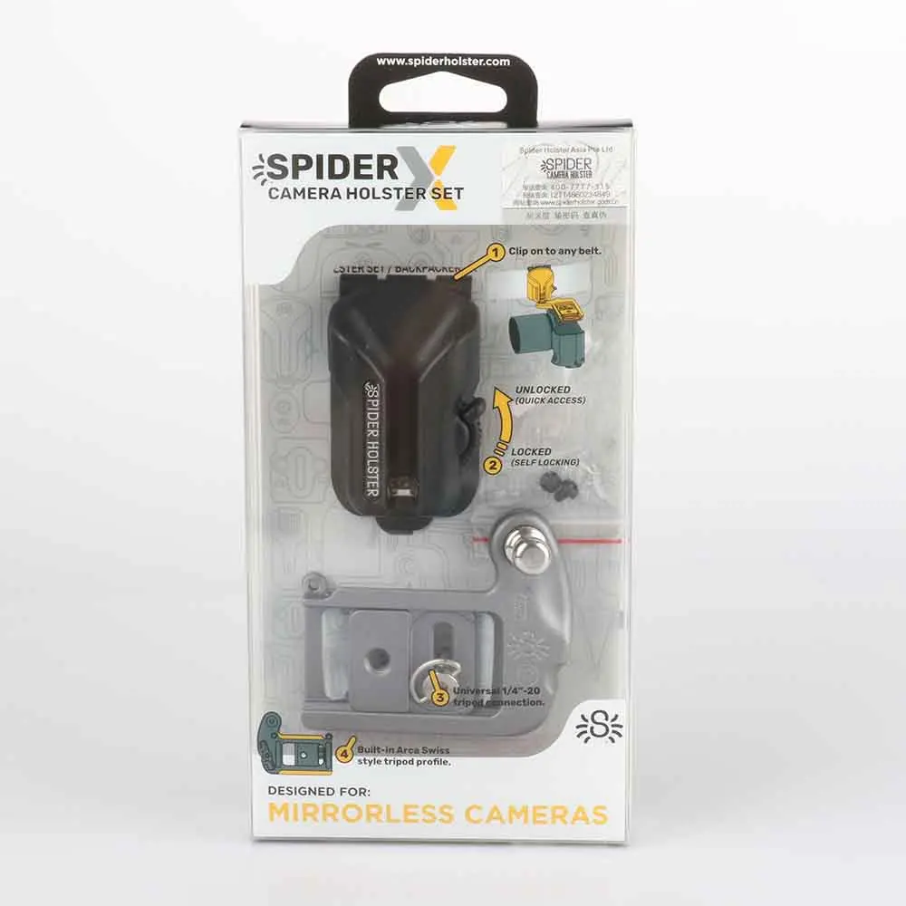Professional Spider Camera Holster Whole Set