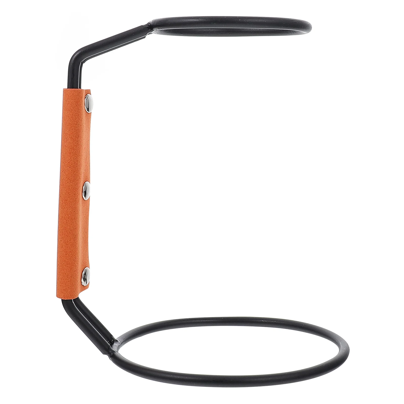 1 قطعة حامل منقط القهوة قاعدة حديدية سوداء خفيفة الوزن ومقبض غير قابل للانزلاق حامل أكواب مرشح ملحقات قهوة رائعة