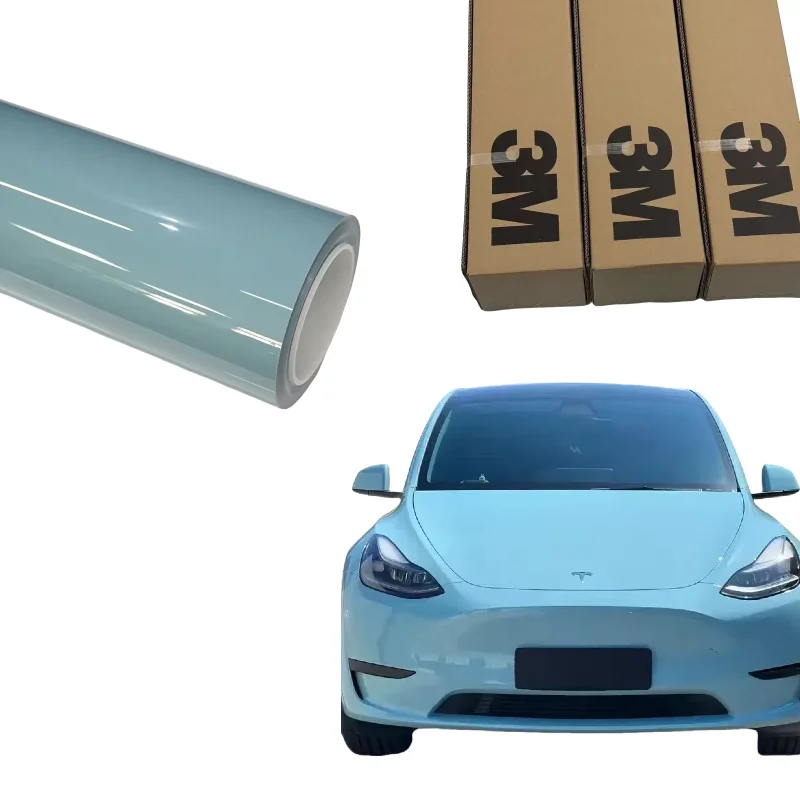 

3M PET Meissen Blue Air Release High Glossy Car Body Protective Film Colored Change Gloss Car Wraps Vinyl Wrap Car Films