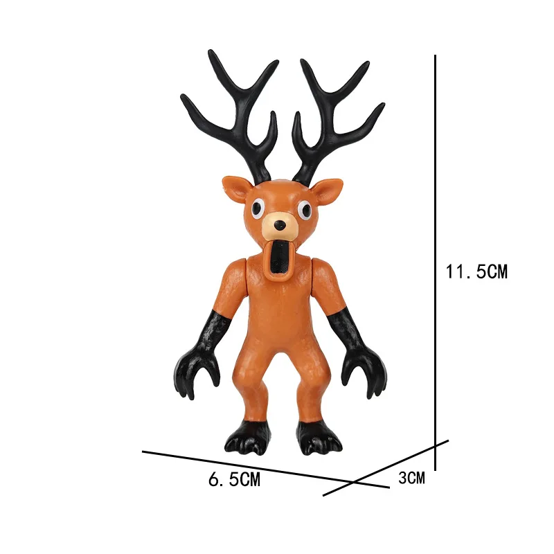 99 noites na floresta figura coruja figuras elk estatueta jogo periferia estátua modelo bonecas coleção quarto decora brinquedos crianças presentes