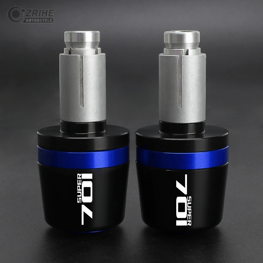 

for YAMAHA 701SUPERMOTOR 701 SUPER MOTOR 7/8" 22mm Motorcycle Accessories Hand bar Handlebar Grips ends Weights 2017-2026 2025
