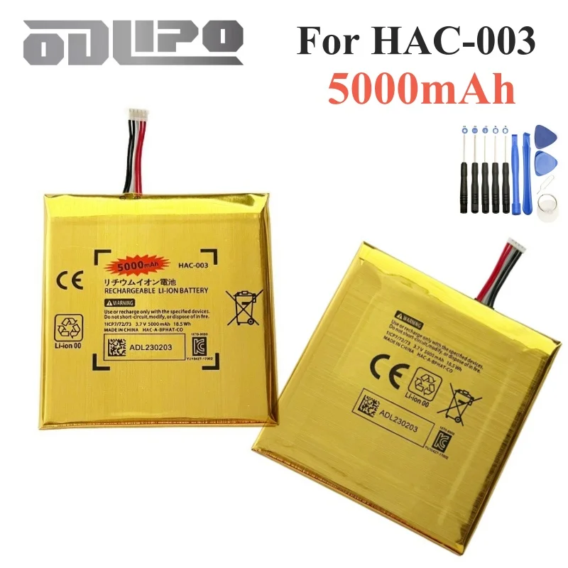 

HAC 003 5000mAh Switch Console HAC-003 Battery Akku for Nintend Nitendo Switch Console HAC-001 HAC-A-BPHAT-C0, HAC-S-JP/EU-C0