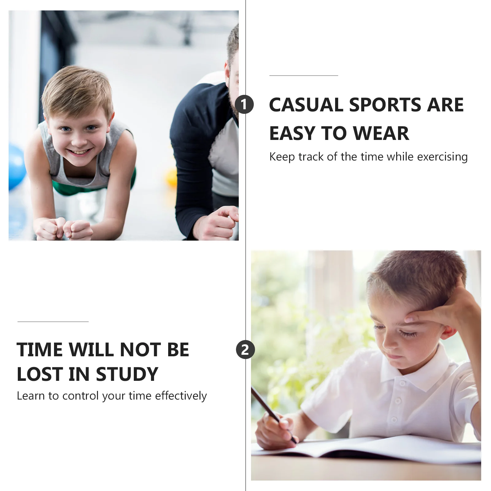 Cartoon Digital Watch Red Flower Pattern Durable Quartz Movement For Kids Birthday Gift Adorable Children Students