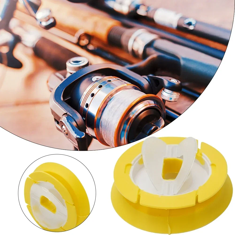 

60/70mm Silicone Rig Winder Fishing Line Leader Storage Holder Spool Storage Box Fishing Tool Fishing Tackle Hook, Fishing Line