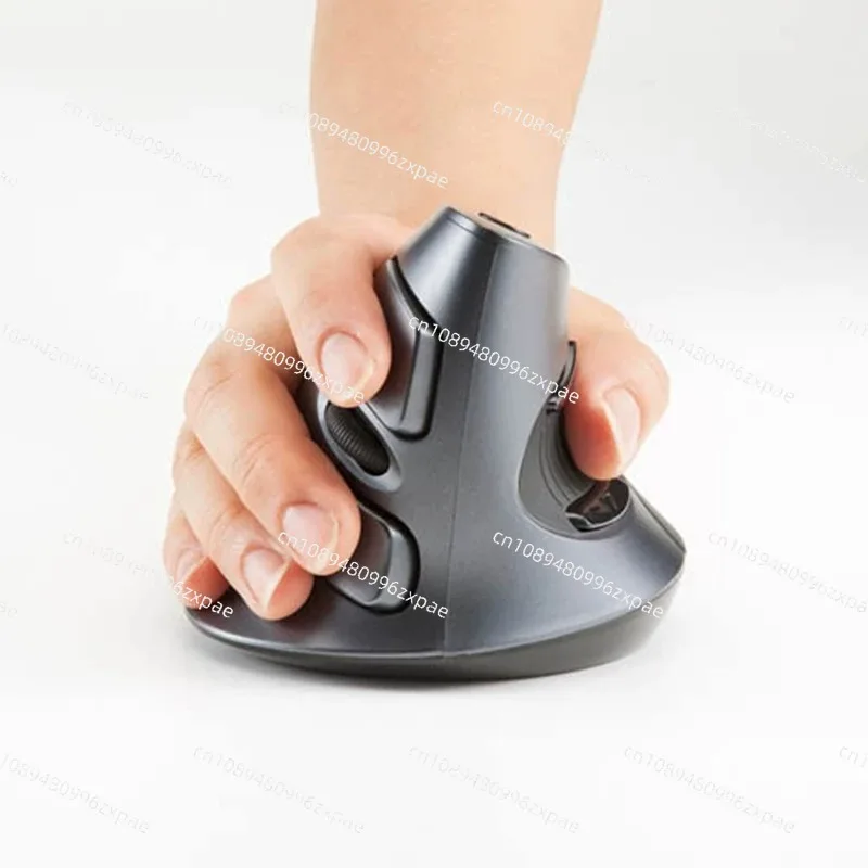 Wireless Mouse Vertical Grip Ergonomic 2.4G Laser Creative Personality Office Home
