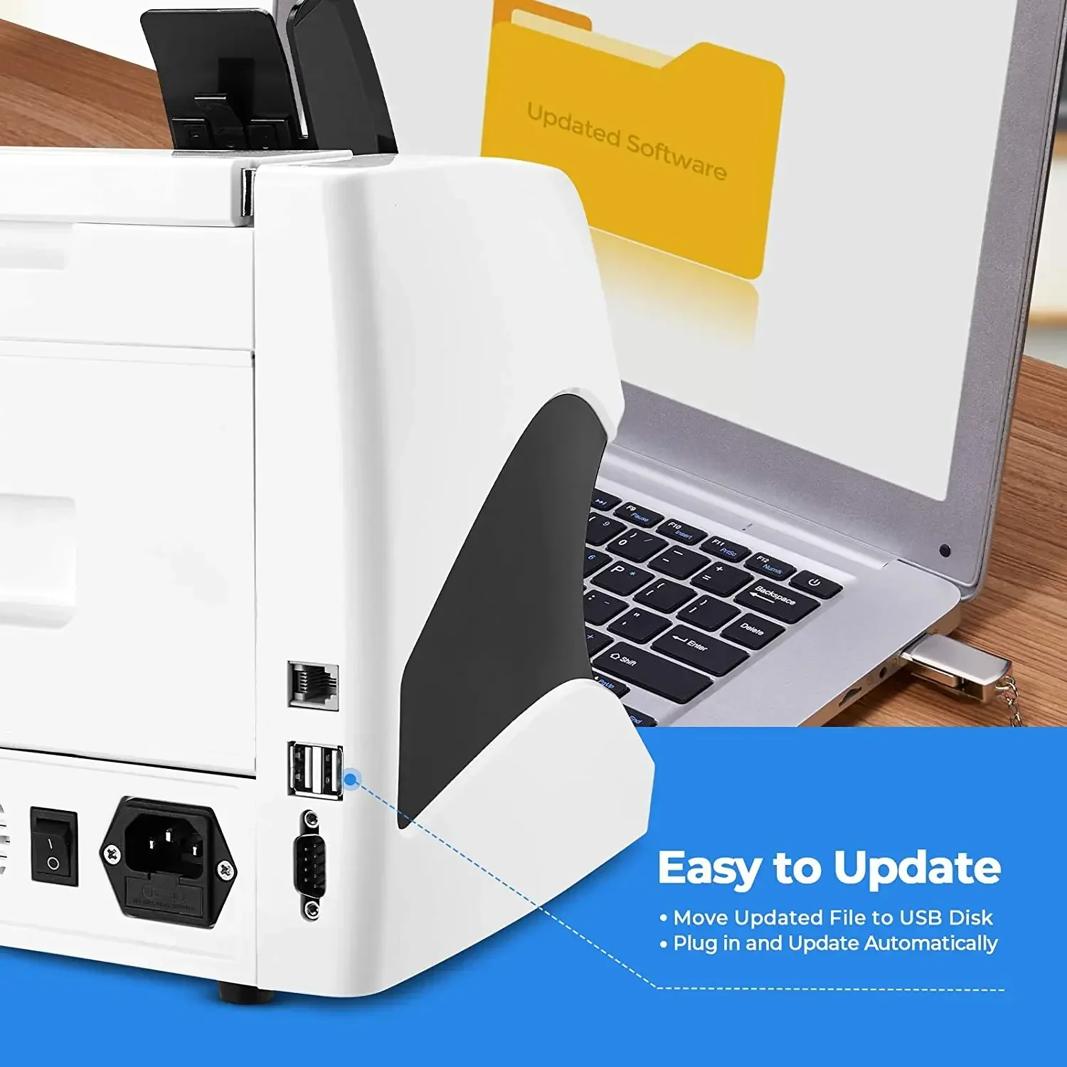 AL-920 Top Loading Dual CIS Bankbiljetdetector Valse valutadetector Vals gelddetector