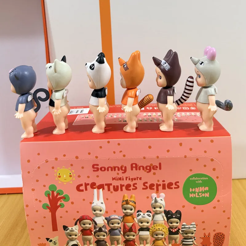 Niedliche Engel-Blindbox „Wundersame Tiere“-Serie Mini-Figuren im Anime-Stil – Schreibtischdekorationen (Weihnachts-/Geburtstagsgeschenk) – Detail 2