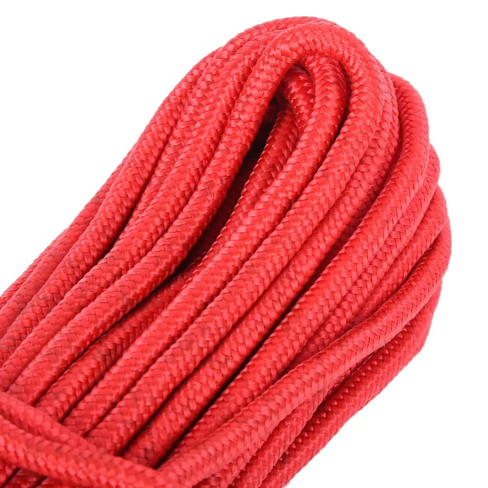 

Strong Pull Force Fishing Salvage Rope High Strength Polyester Durable Pull Force Fishing Rope Heavy Duty 6mm Braided