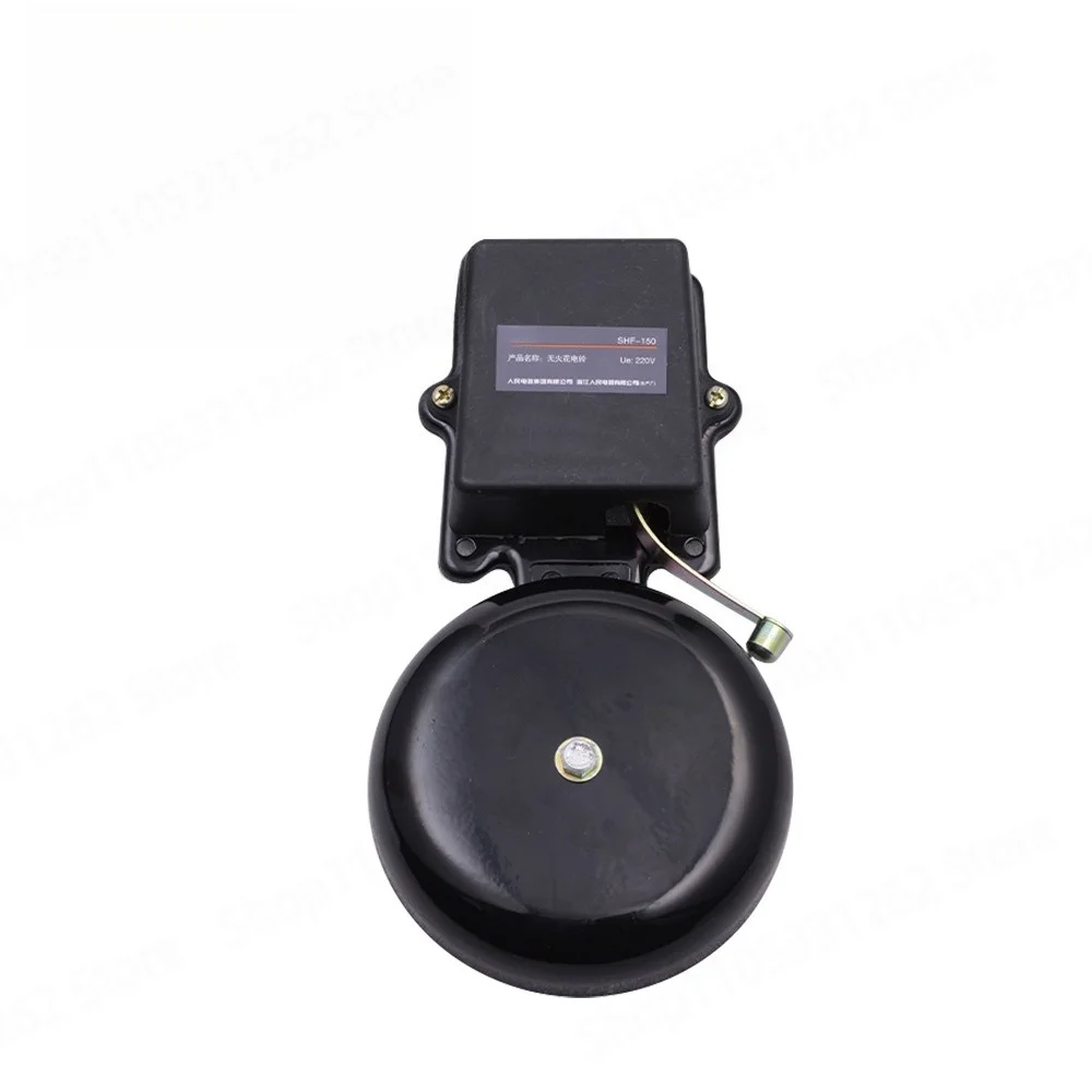 220V ElectricFactory Bell, Super Loud Automatic Ringer for Shift Change, Start and End of Work Alarm