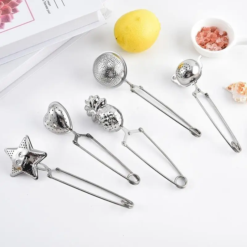 Teapot Gadgets Creative Stainless Steel Diffuser Reusable Tea Bag Tea Strainer Tea Infuser Coffee Filter Tea Infuser