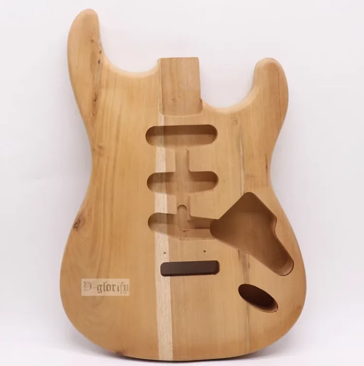 

DIY Electric Guitar Body Semi-Finished Product Barrel Modification Kit for Musical Instrument Accessories