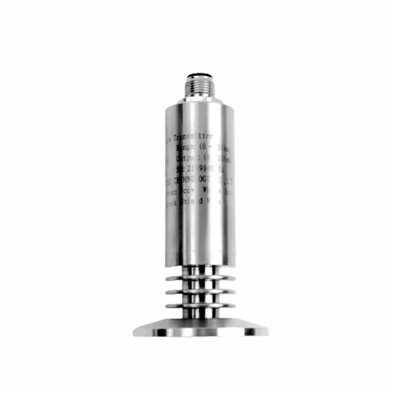 2026 New SENTEC Food And Medicine Pressure Sensors Transmitters Industries Ss304 Flat Film Flat Membrane Sanitary Pressure Trans