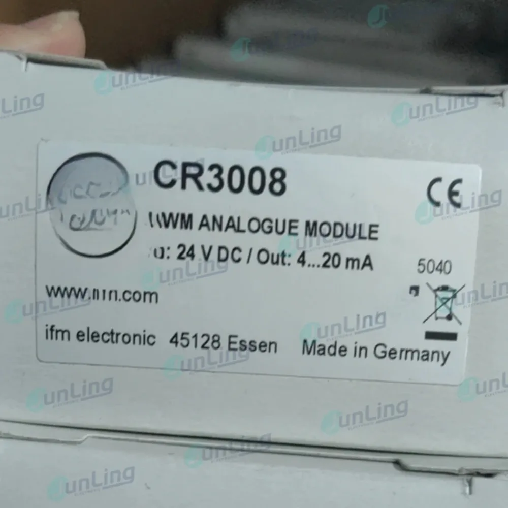 IFM CR3008 PWM ANAL OGUE MODUEL IN:24 V DC / OUT:4..20MA