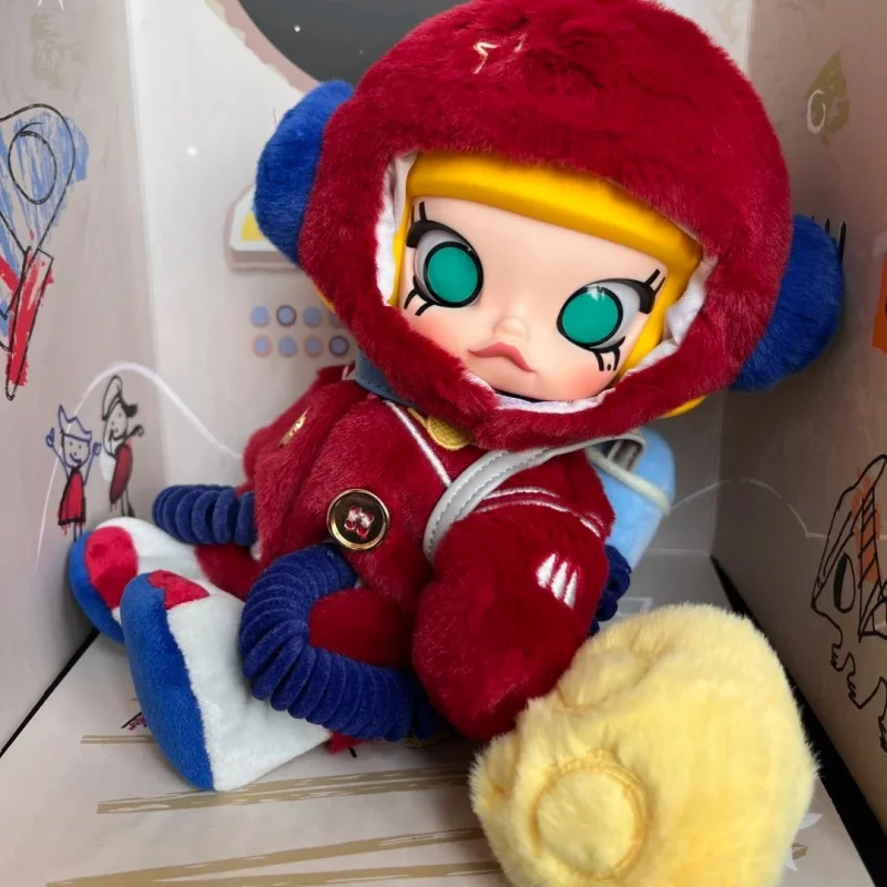 Genuine Pop Mart Molly Hello Moon 1/8 Articulated Doll Figure Fashion Gift Birthday Gifts For Girls Trendy Toys Ornaments Figure