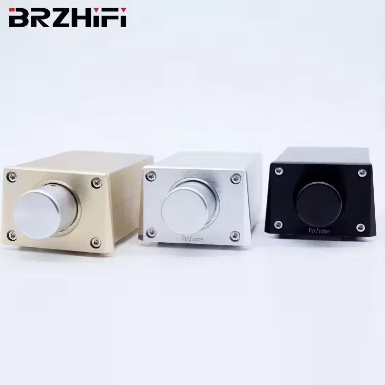 

BRZHIFI Audio FV3 High Precision Passive Mini Preamplifier Volume Aluminium Enclosure Controller