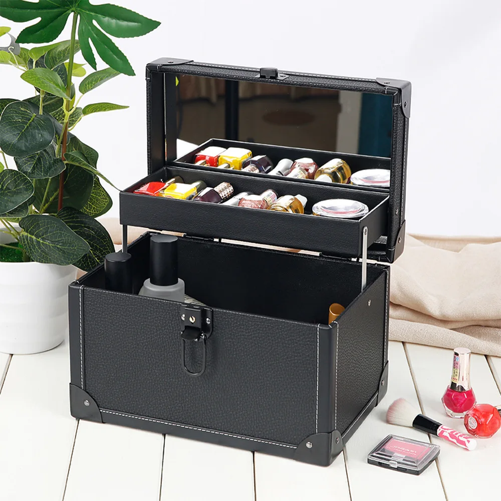 Multi-functional Household Makeup Organizer Box Skincare Cosmetics Embroidery Handheld Foot Bath Ear Picking Tools Cosmetic Box