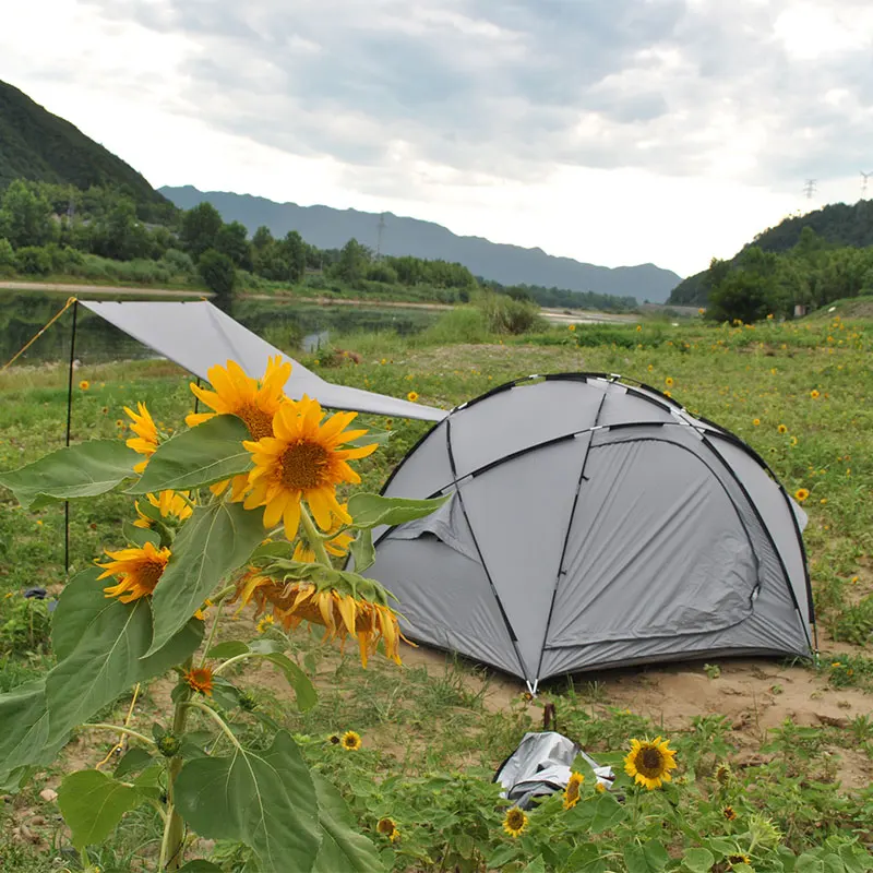 Ultralight Backpacking Tent for 3 Person, Dome Tents for Camping, Bikepacking Tent, Lightweight Hiking Tents for Backpacking