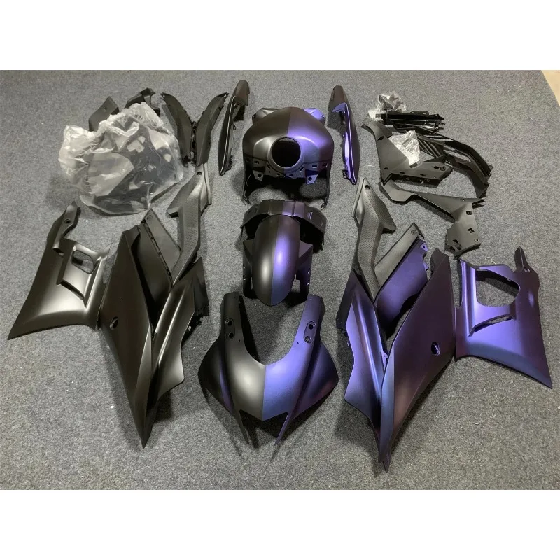 

Комплект обтекателя A/мотоцикла подходит для YamahaR25 19 2021 22 23 года R3 2019 2020 2021 2022 2023 Обтекатель фиолетово-синего корпуса мотоцикла