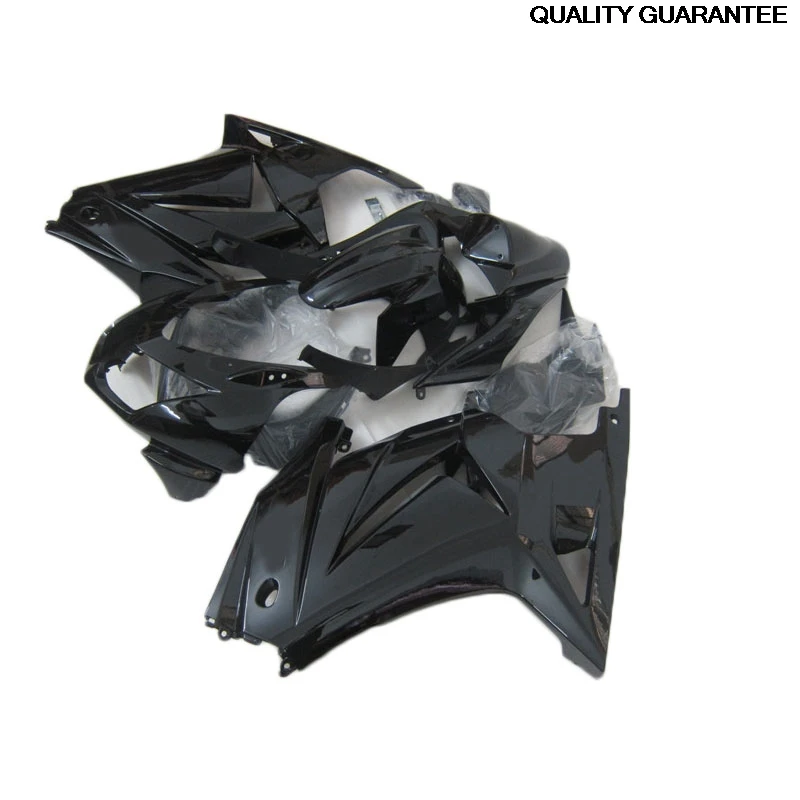 

Free Custom Motorcycle fairings kits Fit For Kawasaki Ninja250R 2008-2014 Black Injection Fairing EX250 Ninja250R 08-14 06