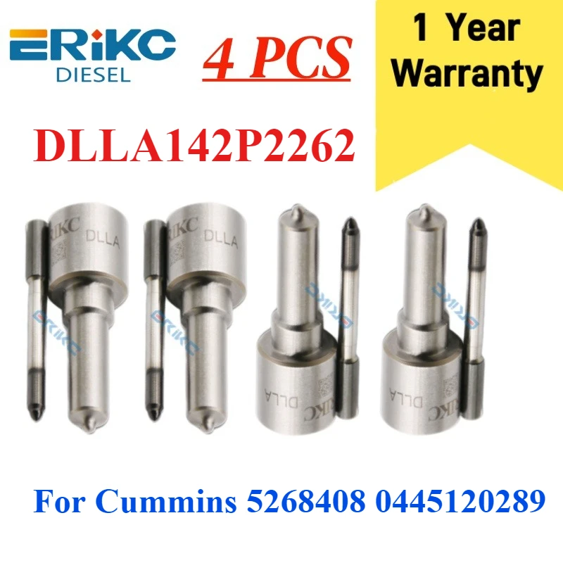 

Diesel Injector Nozzle DLLA142P2262 Dlla 142 P 2262 Diesel Part Injection Dispenser 0433172262 for Cummins 5268408 0445120289