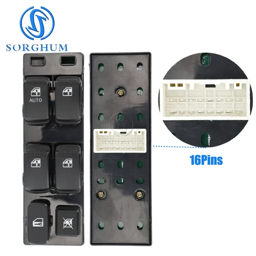 Imagen 2 del producto SORGHUM 93570-3E410 interruptor de Control de ventana eléctrica principal para Kia Sorento (BL) 2002 -2008 2009 935703E410 accesorios de coche