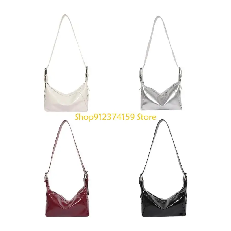

G5AE Stylish Womens Underarm Purse Fashion Shoulder Bag Practical PU Spacious Design