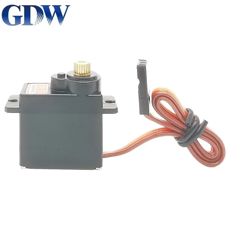 Gdw DS041MG เกียร์โลหะ5KG 7.6V ไมโครมินิเซอร์โวดิจิตอลความเร็วสูง180มุมสำหรับเฮลิคอปเตอร์450แก้ไขปีกหุ่นยนต์ RC