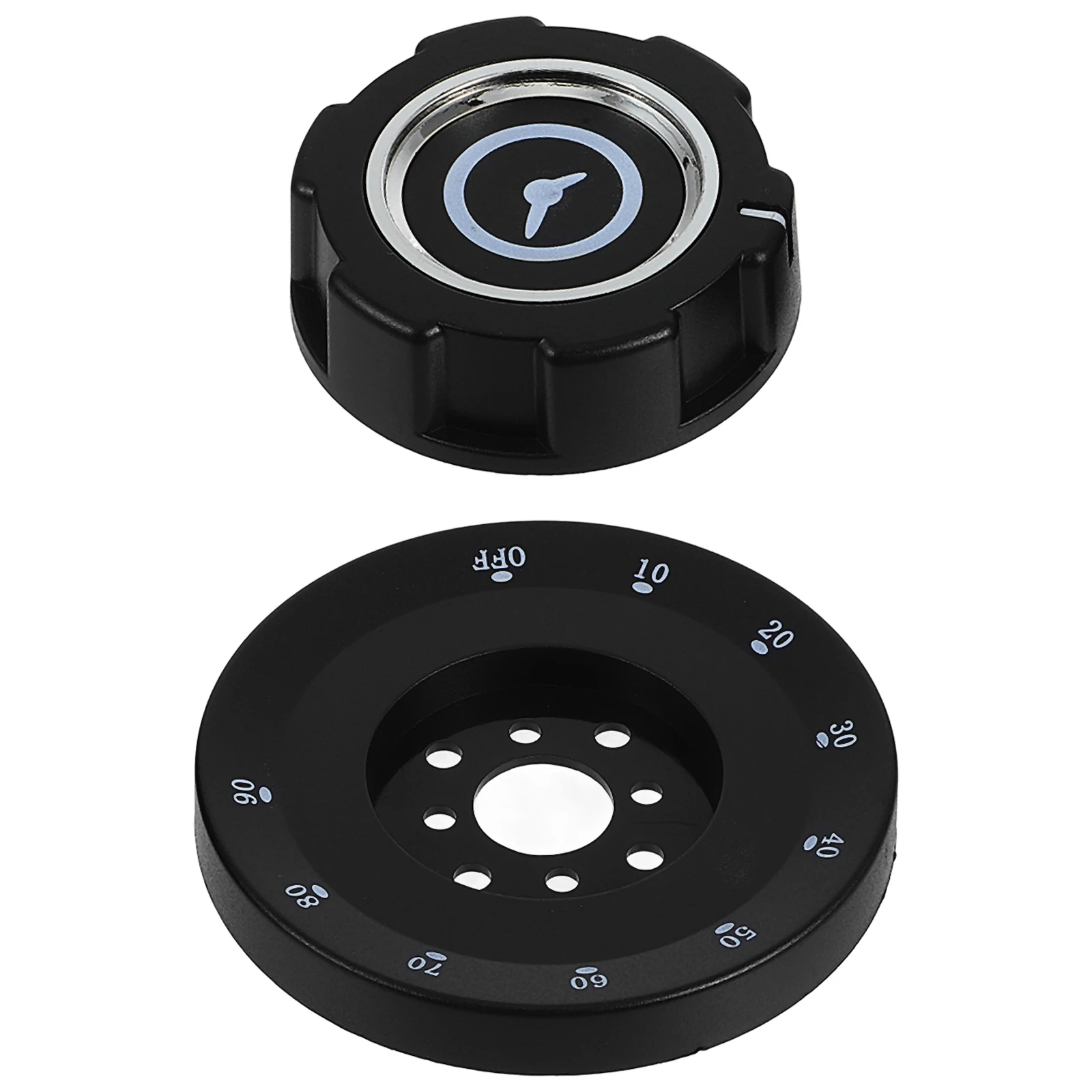 

1pc Thermostat Cover Temperature Control Knob Electric Stove Gas Burner Propane Grill Universal Plastic High Pressure Compatible