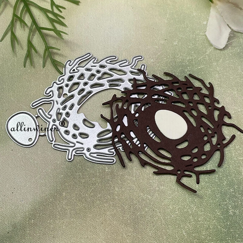 Bird's Nest Egg Metal Cutting Dies Stencils For DIY Scrapbooking Decorative Embossing Handcraft Die Cutting Template