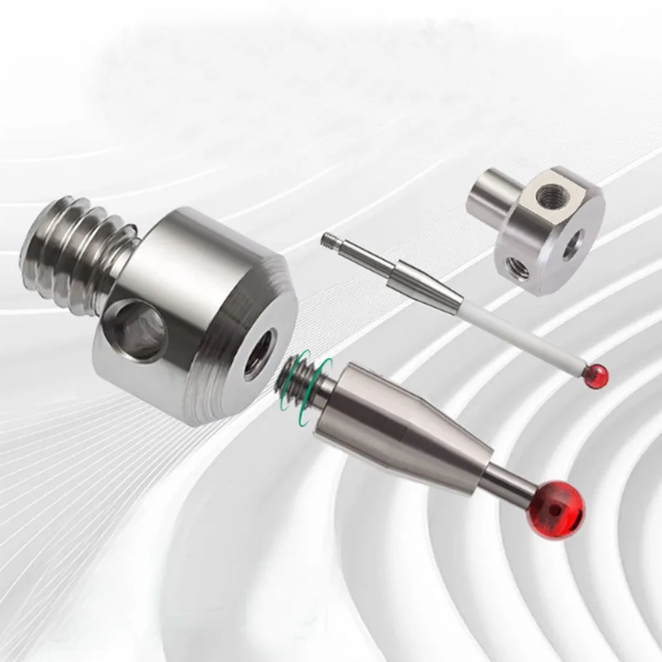 Probe internal and external adapter screw M2M3M4M5 thread five way star shaped stainless steel star shaped measuring seat