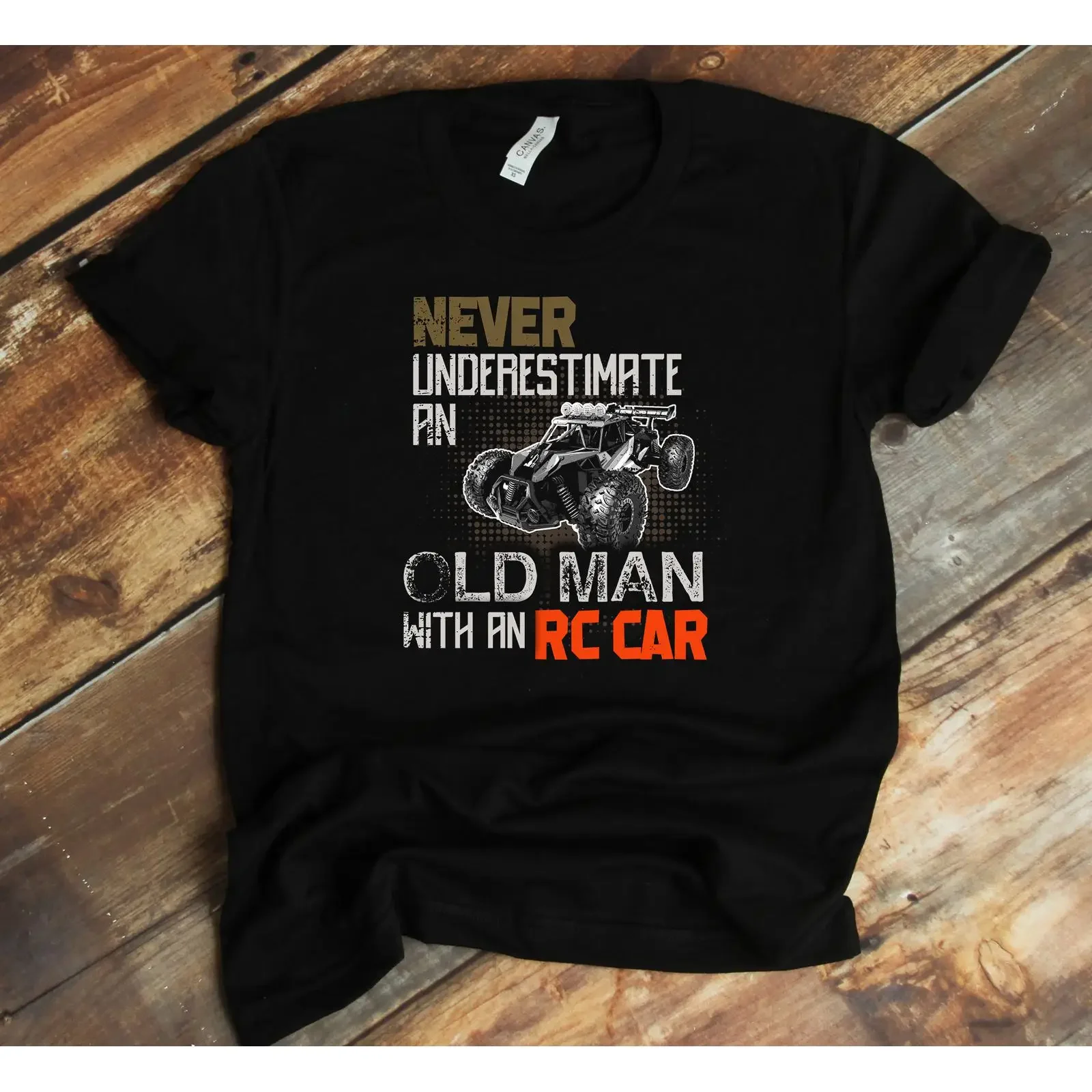 RC Car Lover T Shirt Racing Remote Control For Him Apparel vintage Washed Comfortable Casual homme fashion Slightly Breathable