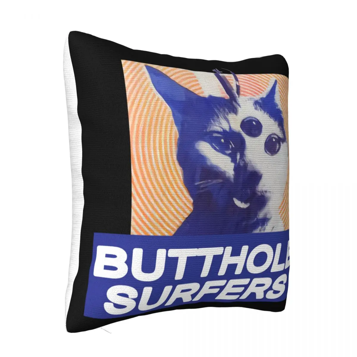 Butthole Surfers Band 3 Eyed Catcotton Reprint White Men S 4Xl Yy267 Splicing Low Price Middle Aged Pillow Case