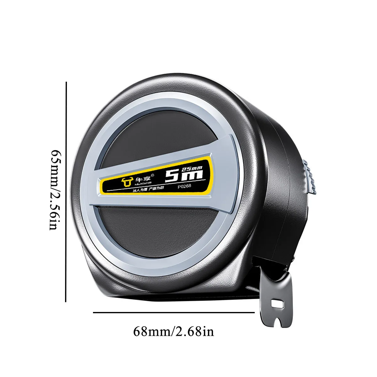 Measuring Tape 9 Feet(3M),Metric Scale, Retractable Tape Measure with Stop Buttons and Magnetic Hook