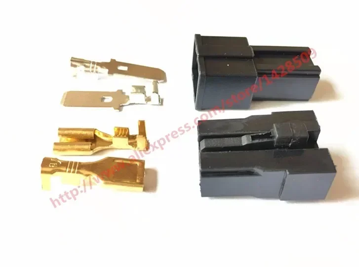 1 Set 2 pin way male female unsealed auto Map Sensor Plug battery Speaker electrical wire connector for Toyota