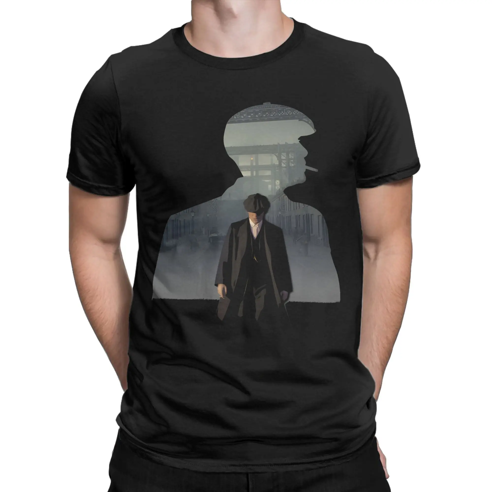 Tommy Shelby Peakys Blinders Tee Shirt for Men Women Graphic Print T Shirts  100% Cotton Clothes