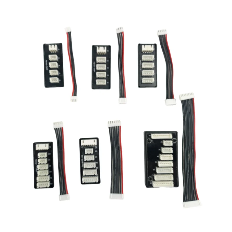 

Model aircraft and charging board 2s 3s 4s 2-4s 2-6s2-8s lithium battery balance head extension cable charger and charging board