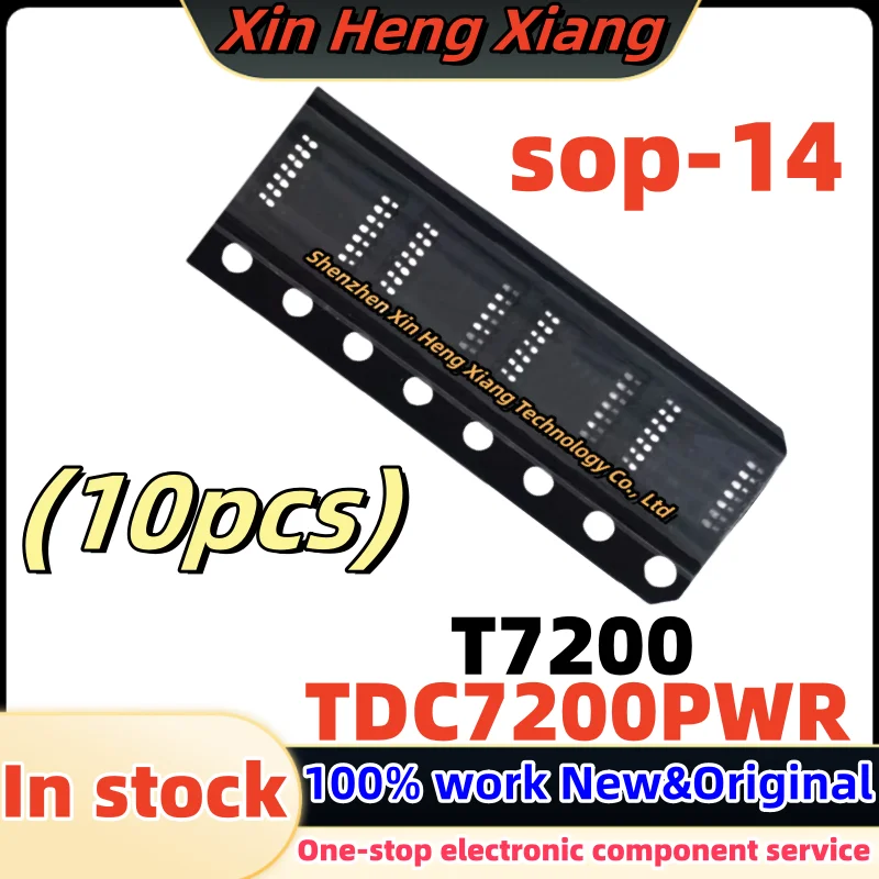

10pcs T7200 TDC7200 TDC7200PW TDC7200PWR sop-14