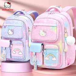 Hello Kitty zainetto per bambini scuola primaria studente per ragazze protezione della colonna vertebrale riduzione del carico zaino per ragazze zaino per la scuola