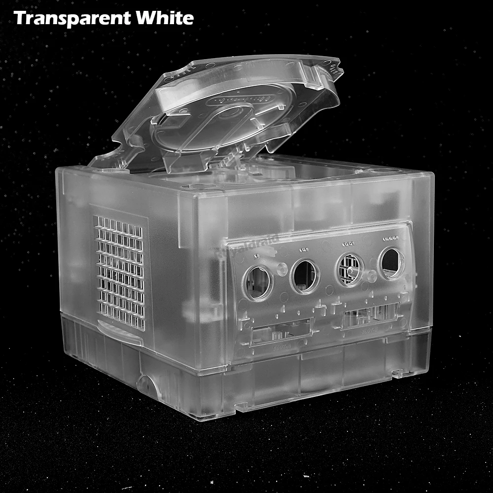 NEUE 6 CLORS Für Gamecube NGC Ersatz Shell Transparent Fall für Gamecube NGC GC Spielkonsole DOL-101/DOL-001 Dropshipping – Detail 2