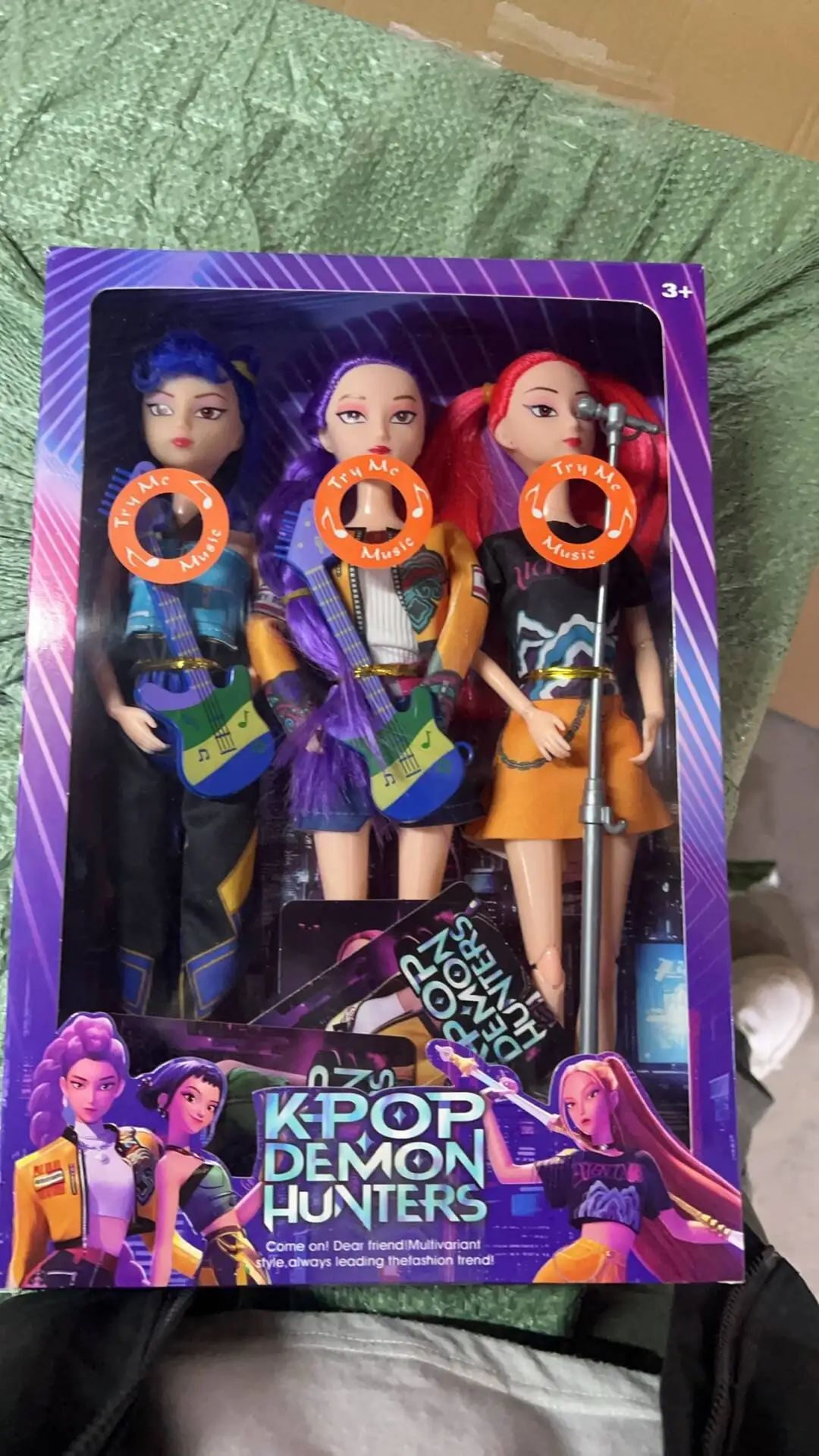 Anime dos desenhos animados kpop menina grupo música anime rumi mira zoe figuras de ação com modelo música decoração brinquedo crianças aniversário presente natal