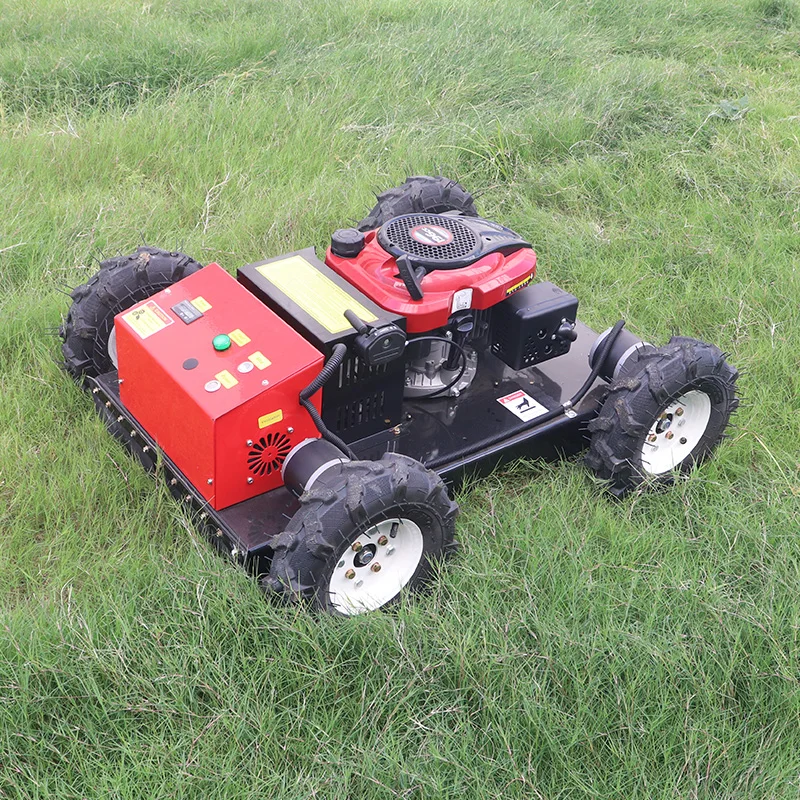 إزالة الأعشاب الضارة بكفاءة، 7-8-9 حصان جزازة العشب الروبوتية التي تعمل بالبنزين مع قاطع العشب #3